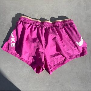 Nike Women's Pink Running Shorts